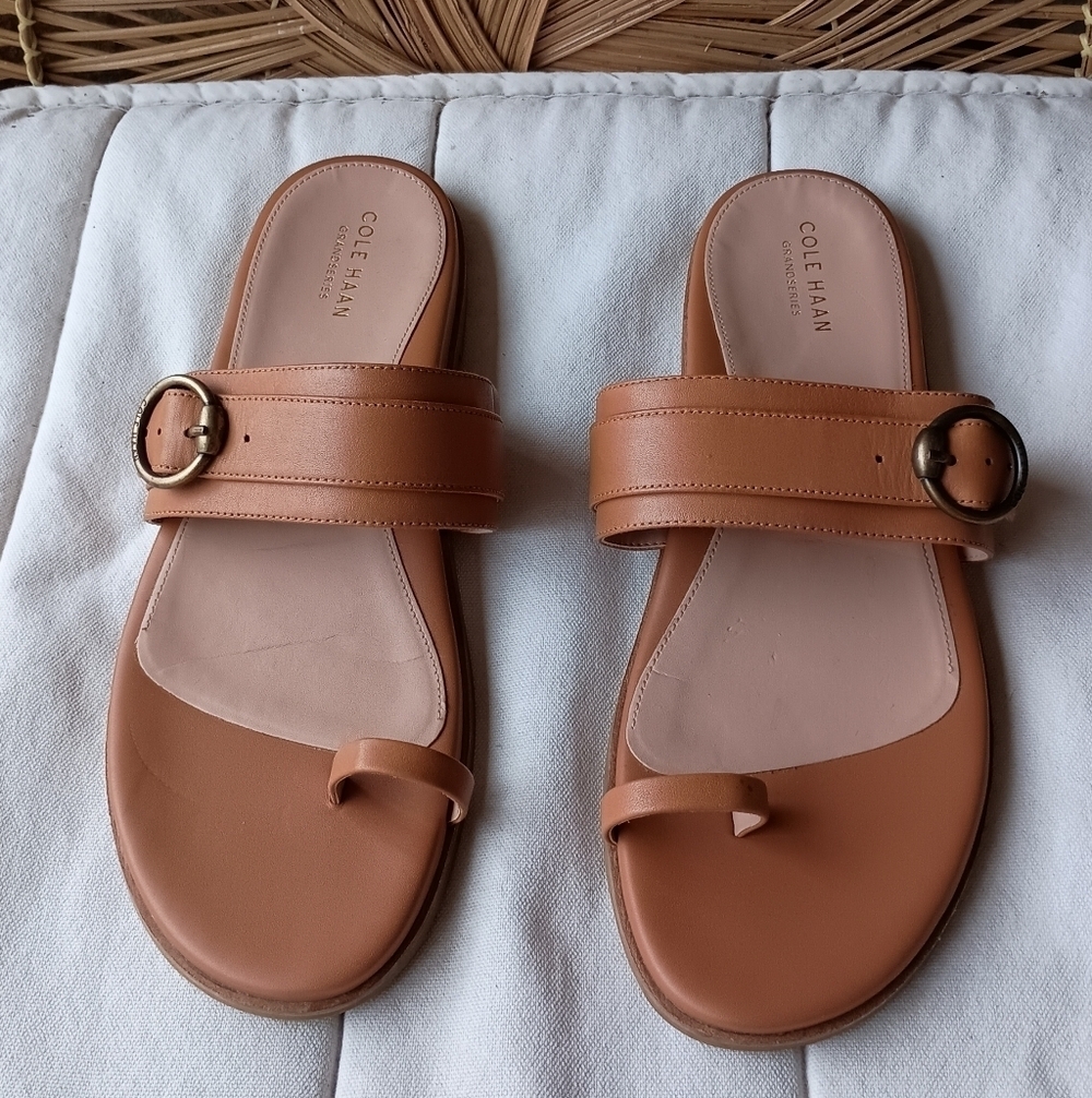 Cole Haan Women's Brown Slide Sandals_11